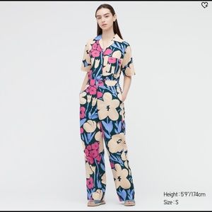 Bold Floral MARIMEKKO x UNIQLO pants L